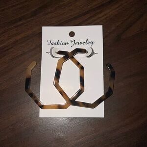 Tortoise earrings